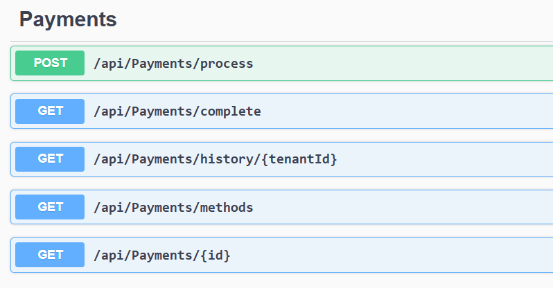 Payments API